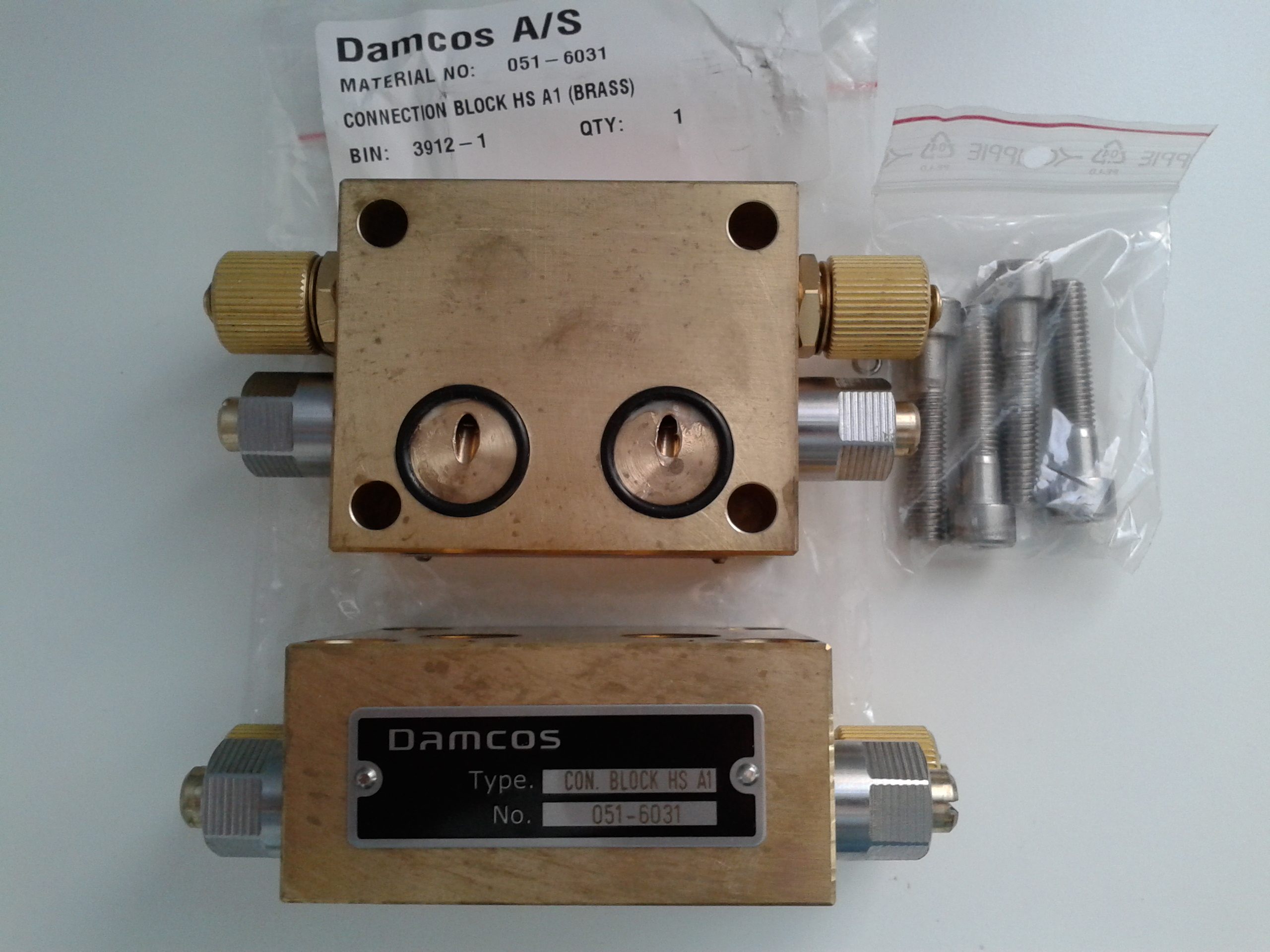 HSA1 Mounting Block 0516031 Danfoss Parts